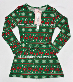 ZM5196 jurk groen (6pcs)