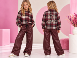 FRKU71026 hemd BORDEAUX  ( 6pcs)