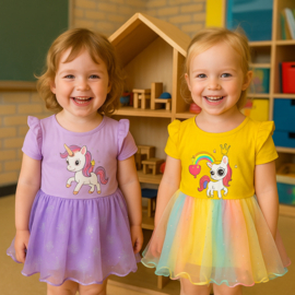 ZMCNB03 jurk OKER   (5pcs)