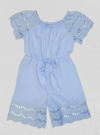 FRKU103 jumpsuit AQUA  ( 6pcs)