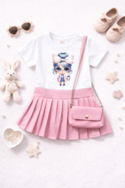 FRKUBB508 jurk  ROZE ( 6pcs)