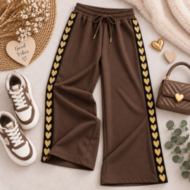 FRKU33996 A broek  CHOCO   ( 6pcs)
