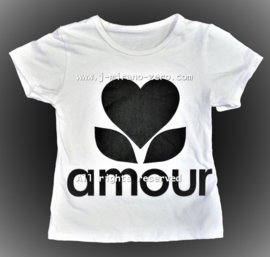 FRart3870 shirt  AMOUR BLACK (6pcs)