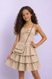 FRKU70627 jurk BEIGE (6pcs)