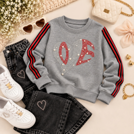FRKS8178 Sweater grijs (6pcs).
