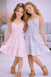 FRKU70569 jurk  GREY  ( 6pcs)