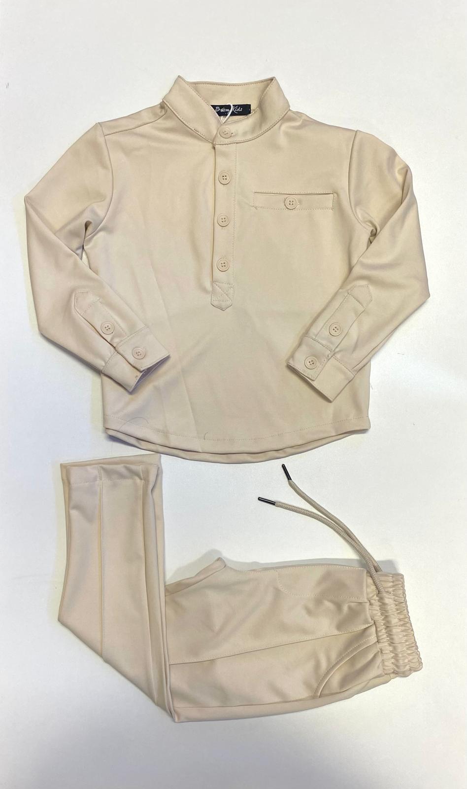 FRBK837-3 jongensset beige (6pcs)
