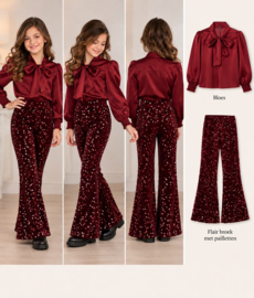 FRKU34097 broek BORDEAUX  ( 6pcs)
