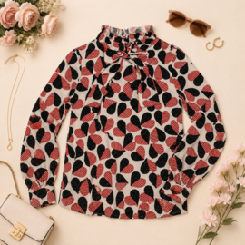 ZM5282  shirt polokraag  HEARTS  (7pcs).