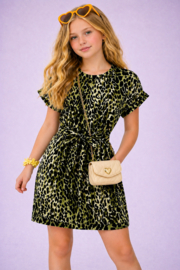ZM5077-1 jurk Groen (6pcs)