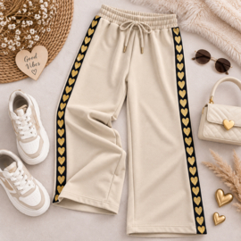 FRKU33996 A broek  BEIGE   ( 6pcs)