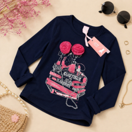 ZM5148 shirt navy  (6pcs)
