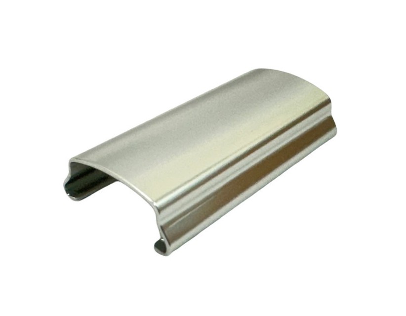 Koppelstuk raampees chrome voorruit (Repro, Nieuw)