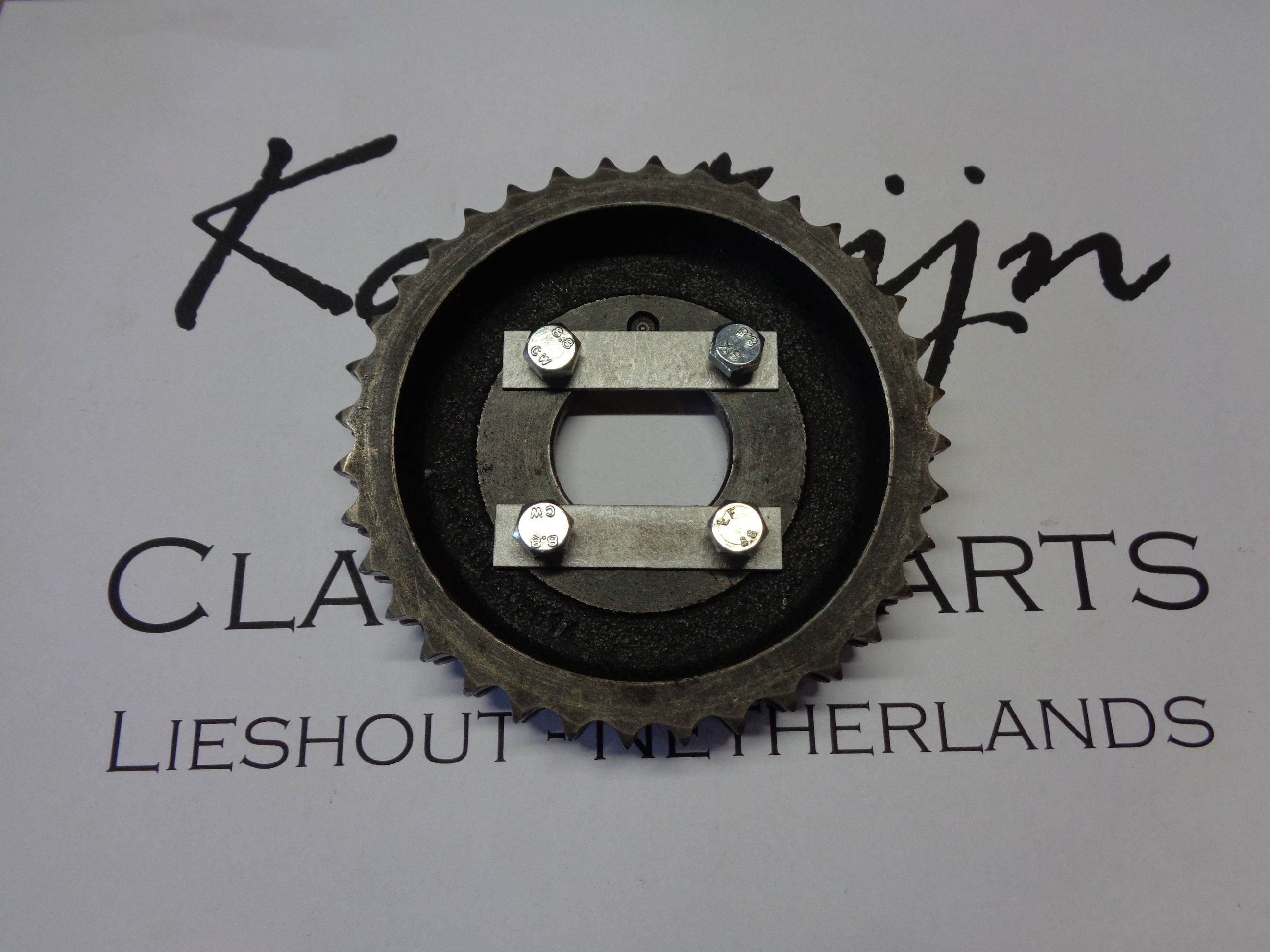 Borgplaat nokkenastandwiel M10 (Nieuw)