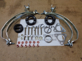 Montageset uitlaat 320i/323i M20 zonder katalysator (Nieuw)