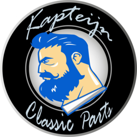"Kapteijn Classic Parts" sticker d=100 mm (Nieuw)