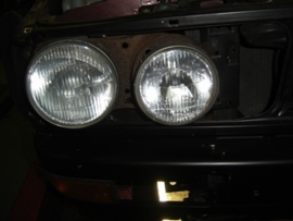 Headlight complete LHD right