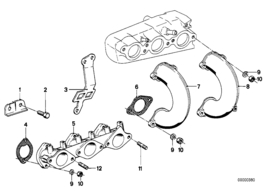 Bracket for cable kickdown (No. 1)