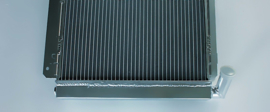 Wasserkühler 1502 - 2002 Tii Aluminium 40mm (Neu) 