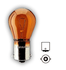 Bulb P 12V-21W orange (New)