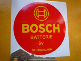 	 Bosch 6V Battery D=75mm red (New)