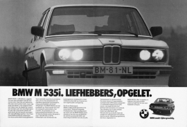 E12 M535i Netherlands