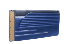 Türverkleidungsatz blau/schwarz bis 1973 (Repro, Neu)