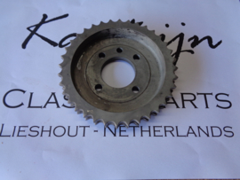 Tandwiel nokkenas duplex (Nieuw)