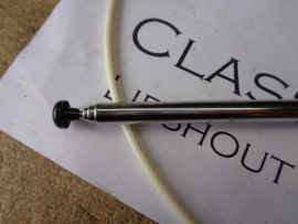 Antenne met zwarte tip (Nieuw)