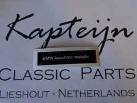 Sticker "kaschmir - metallic" (Nieuw)