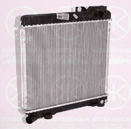 Radiator 375x432 automatic with airco (320i M20, 323i M20) (New)