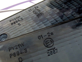 Indicator glasses smoked set 316 - 325i (New)
