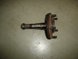 Rear wheel hub with wheelnuts (coarse splines)