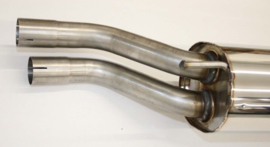 Exhaust system stainless steel 628CSI / 630CS / 633CSI / 635CSI, LHD, up to 05-1982 (New)