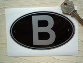 B black 125x75mm (New) 