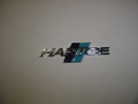"Hartge" embleem zelfklevend 105x30 mm (Nieuw, Repro)