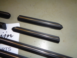 Stootlijstenset chrome line cabrio tot 1990, inclusief montagemateriaal (Repro, Nieuw)