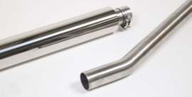 Auspuffanlage Edelstahl für 1800 und 2000 / ti / tii, LHD (Neu)