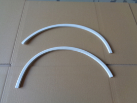 Covers for rear wheelhousing, set of 4 pieces (Repro, New)