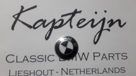 "BMW" Sticker wieldop d=45mm zwart-wit (Nieuw)