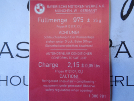 Aufkleber airco 975gr (Neu)