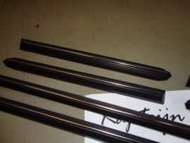 Stootlijstenset chrome line cabrio tot 1990, inclusief montagemateriaal (Repro, Nieuw)