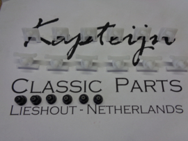 Stootlijstenset chrome line cabrio tot 1990, inclusief montagemateriaal (Repro, Nieuw)