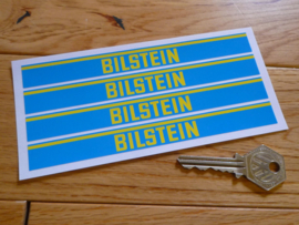 "Bilstein" sticker 150x15 mm (4 stuks, Nieuw)