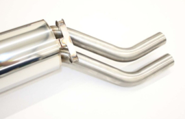Exhaust system stainless steel 628CSI / 630CS / 633CSI / 635CSI, LHD, up to 05-1982 (New)