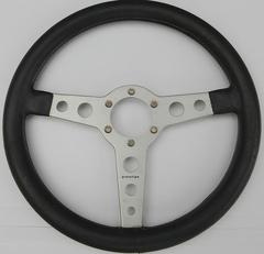 Sticker "prototipo" white Momo steering wheel (Repro, New)