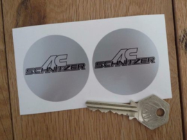 "AC Schnitzer" sticker d=50 mm (2 stuks, Nieuw)