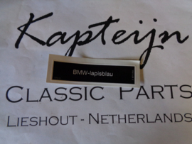 Sticker "lapisblau" (Nieuw)