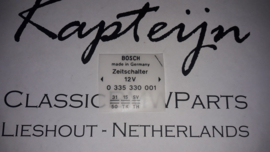 Sticker koudestart relais 0 335 330 001 (Repro, Nieuw)