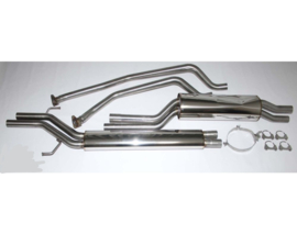 Stainless steel exhaust system complete for 525i / 528i / M535iI without cat, LHD (New)